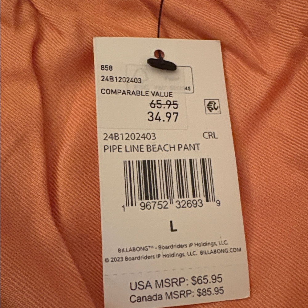Billabong Coral Beach Pants - Picture 3 of 5